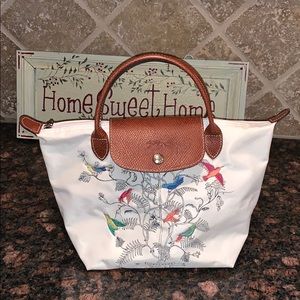 longchamp embroidered